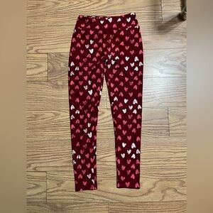 Lularoe Valentine’s Day Leggings OS